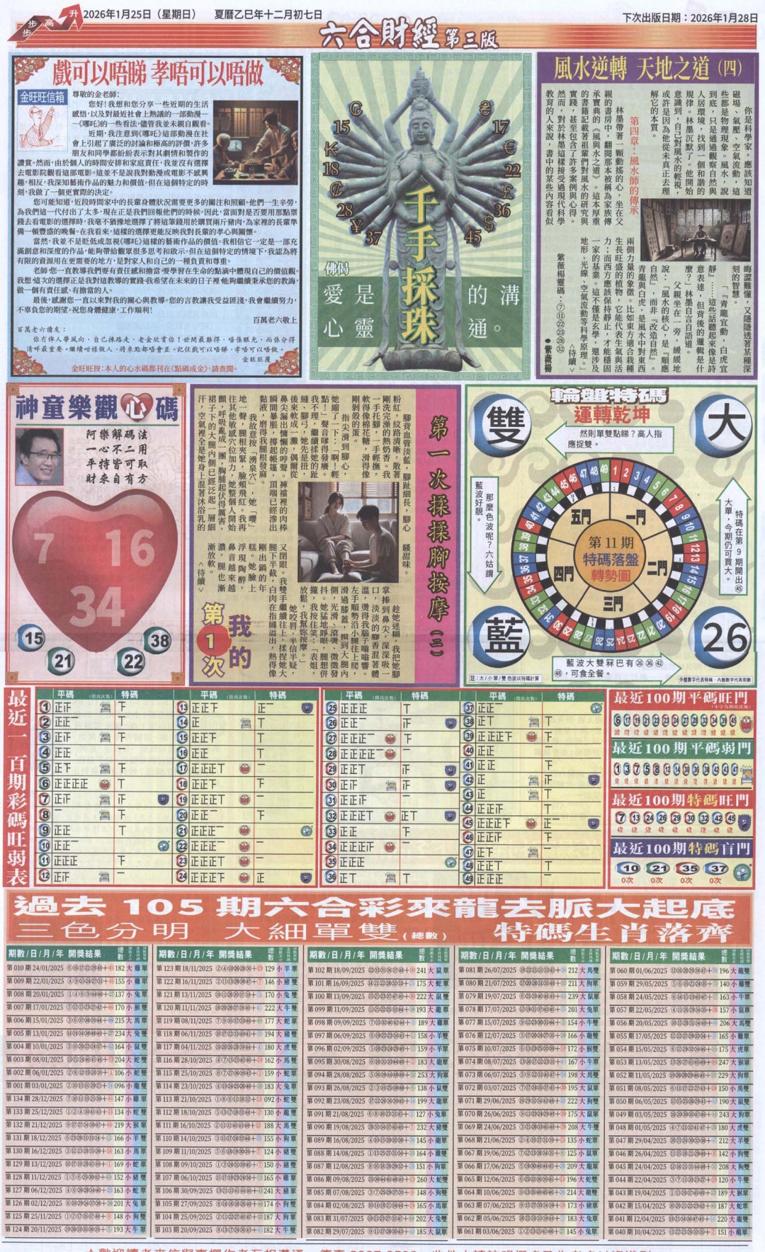 011期六合财经C加大版[图]